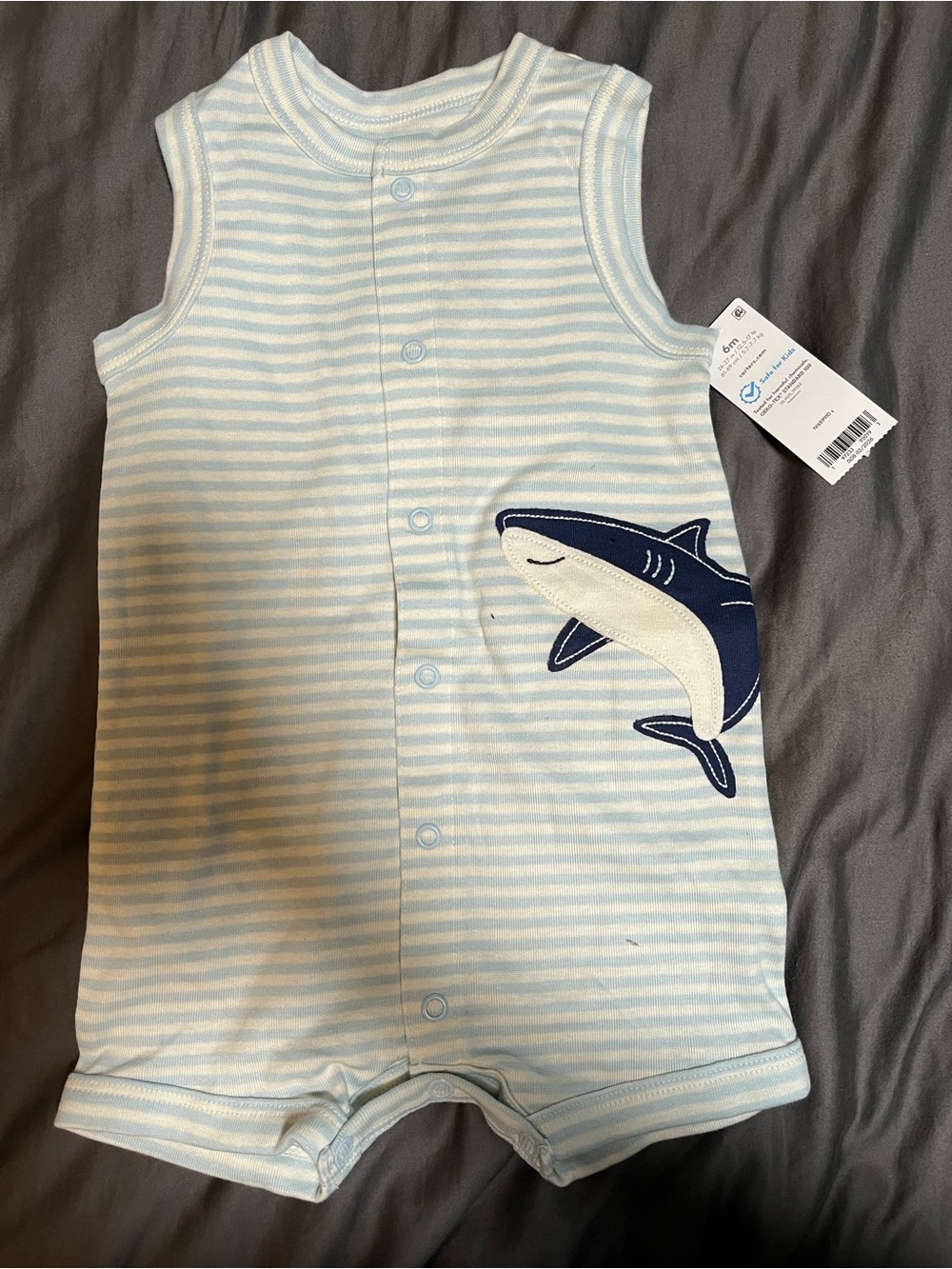 Baby Boy Summer Rompers - Picture 4 of 4